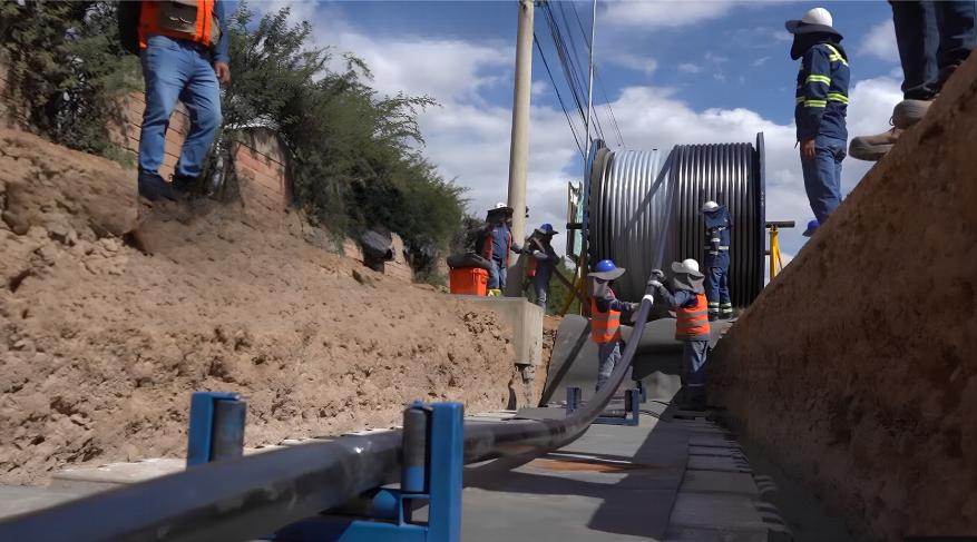 Proyecto Línea De Transmisión de Alta Tensión Subterránea.