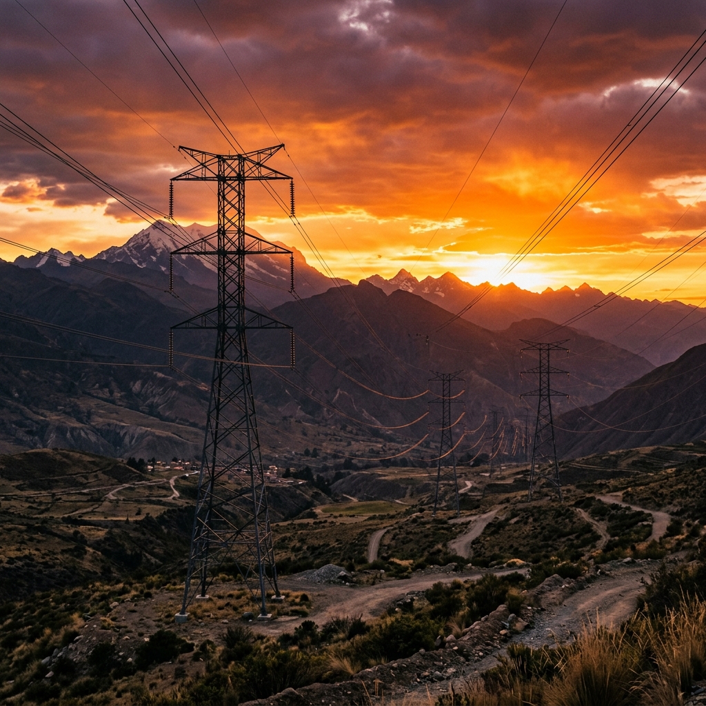 Infraestructura eléctrica de alta tensión